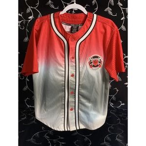 Vintage FUBU For Us By Us Baseball Jersey Youth Medium 12/14